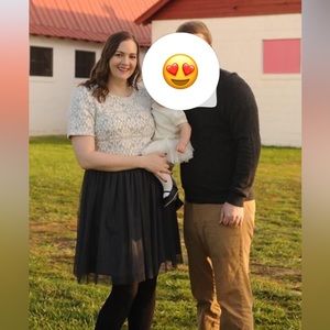 Anthropologie lace and tulle dress